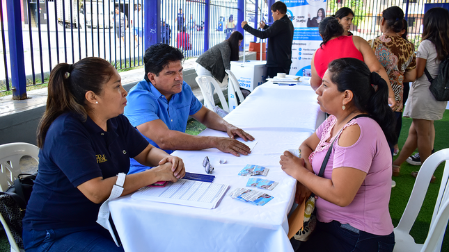 Asistentes fueron informados desde el ingreso.
