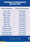Vista preliminar de documento Calendario de vencimientos Ejercicio 2016 - Aporte por Regulación