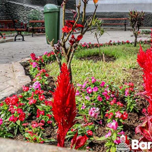 Hermosa Bajada de los Baños