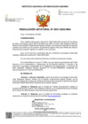 Vista preliminar de documento Resolución Jefatural N° 0031-2023-INIA