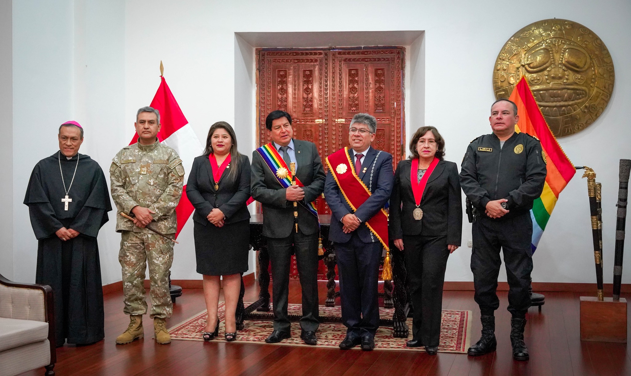 Principales autoridades de la región