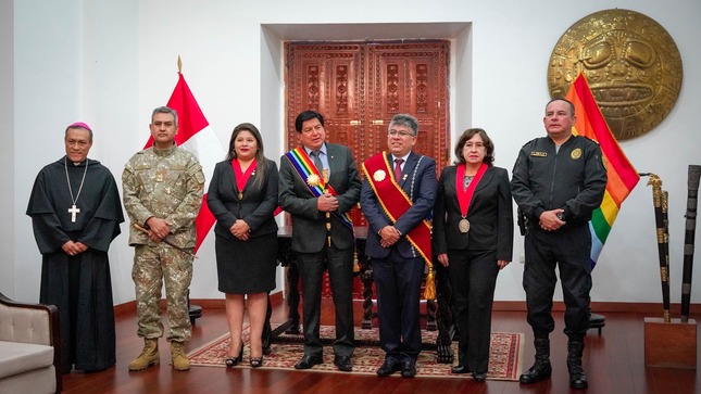 Principales autoridades de la región