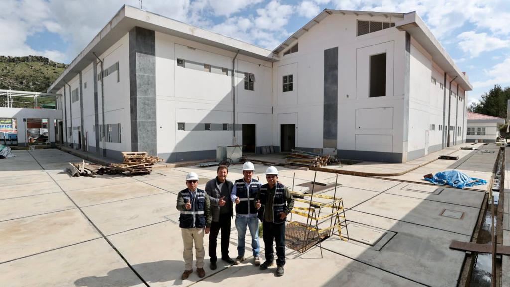 Apurímac Pronis garantiza la culminación del Hospital de Challhuahuacho y el Centro de Salud de Cotabambas