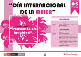 Actividades por el "Día Internacional de la Mujer"