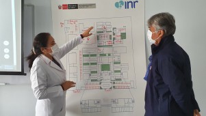 Director general de DGOS-Minsa se reunió con directora general del INR