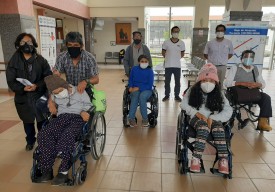 INR realiza donación de sillas de ruedas