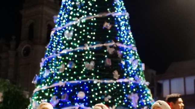 Arbol navideño - luces