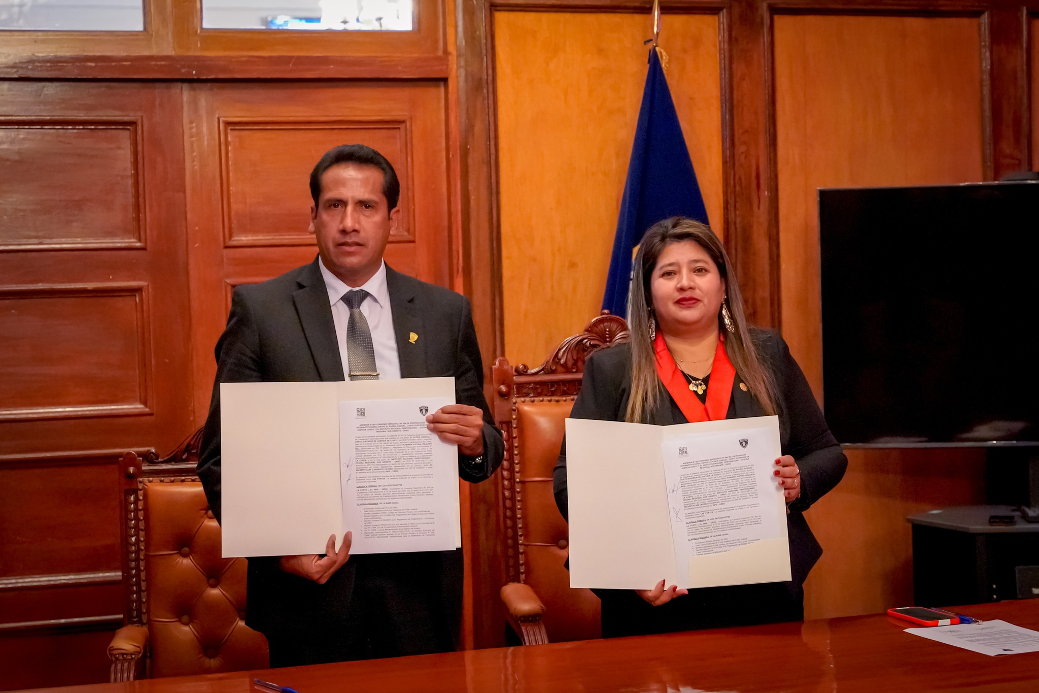 Poder Judicial e INPE ratifican convenio de cooperación interinstitucional en beneficio de la población penitenciaria