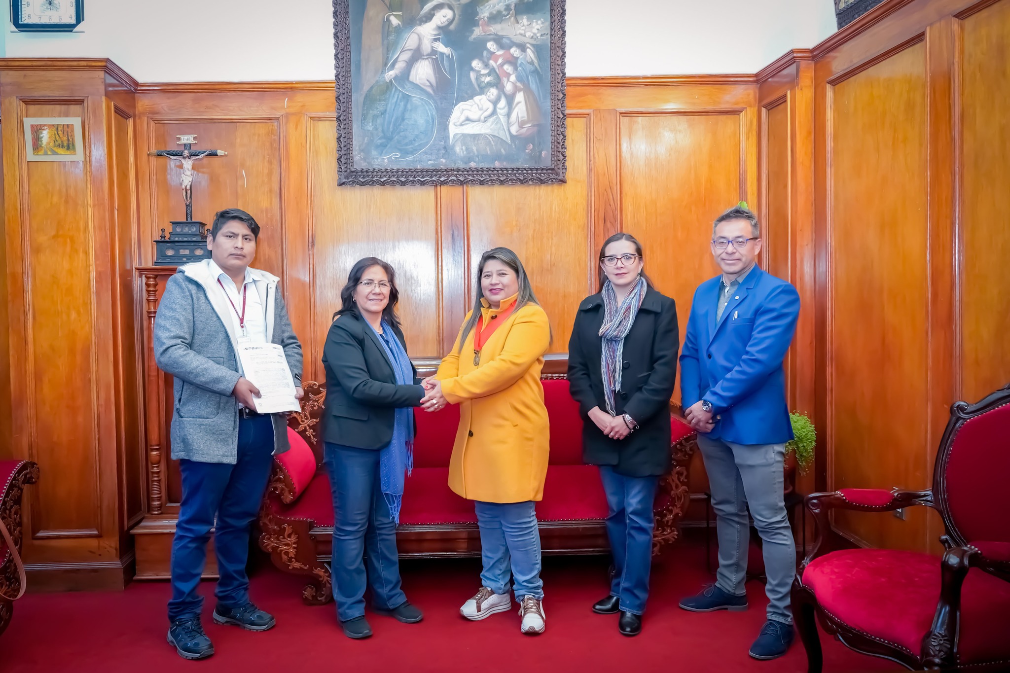 Reunión de coordinación entre el Poder Judicial y Dirección Desconcentrada de Cultura Cusco