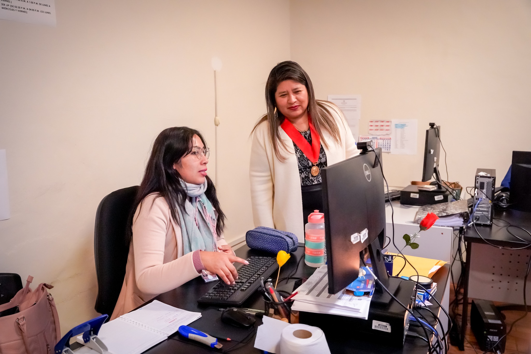 Presidenta de la Corte Superior de Justicia de Cusco realizó primera visita inopinada al módulo penal especializado en violencia