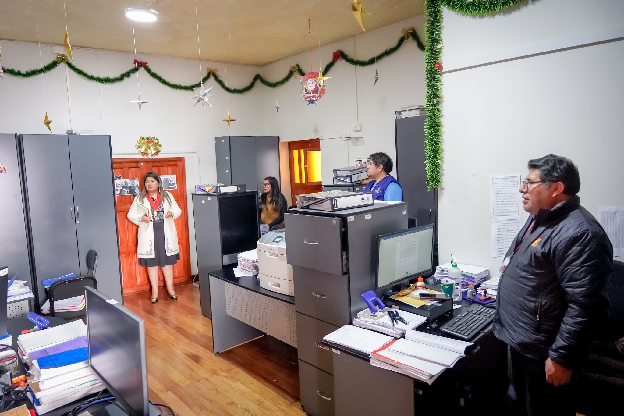Presidenta de la Corte Superior de Justicia de Cusco realizó primera visita inopinada al módulo penal especializado en violencia