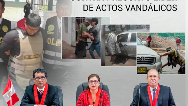 La Sala Única de Vacaciones de la Corte Superior de Justicia de Cusco, presidida por la Jueza Superior Elcira Farfán Quispe, e integrada por los señores magistrados Franklin Gregorio Gutiérrez Merino (Director de Debate) y Reynaldo Ochoa Muñoz, confirmó la prisión preventiva por el plazo de 9 meses, a Darwin Darío Quispe Pumallica, por el presunto delito de disturbios en agravio del Ministerio del Interior y dos ciudadanos.