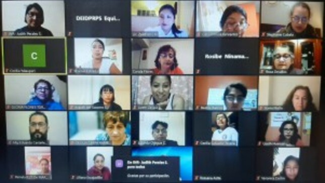 Docentes participan en teleconferencias sobre trastornos de aprendizaje y estrategias de intervención psicopedagógicas