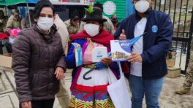 INR certifica discapacidad en distrito de Uchuraccay
