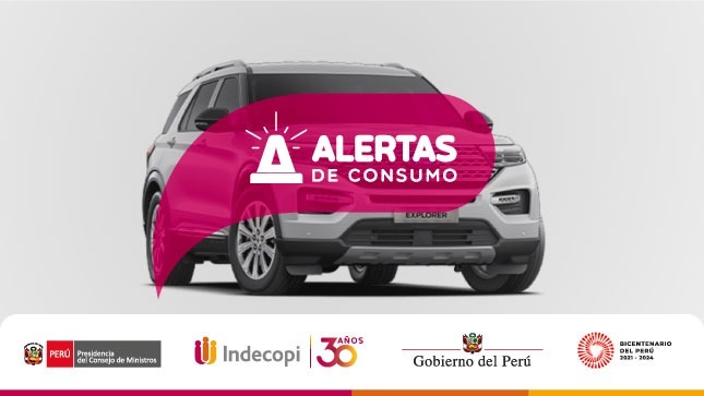 El Indecopi alerta que más de 400 vehículos Ford podrían perder la imagen de la cámara trasera
