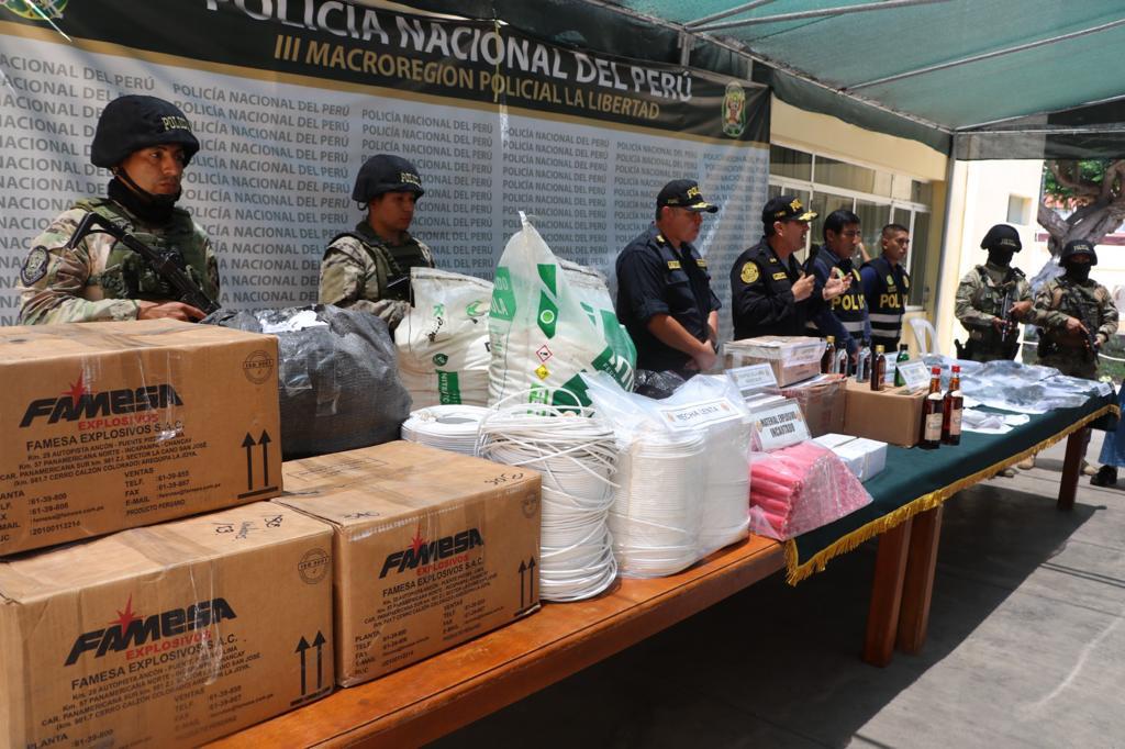 Más de 500 delincuentes fueron capturados por la PNP durante la última semana en La Libertad