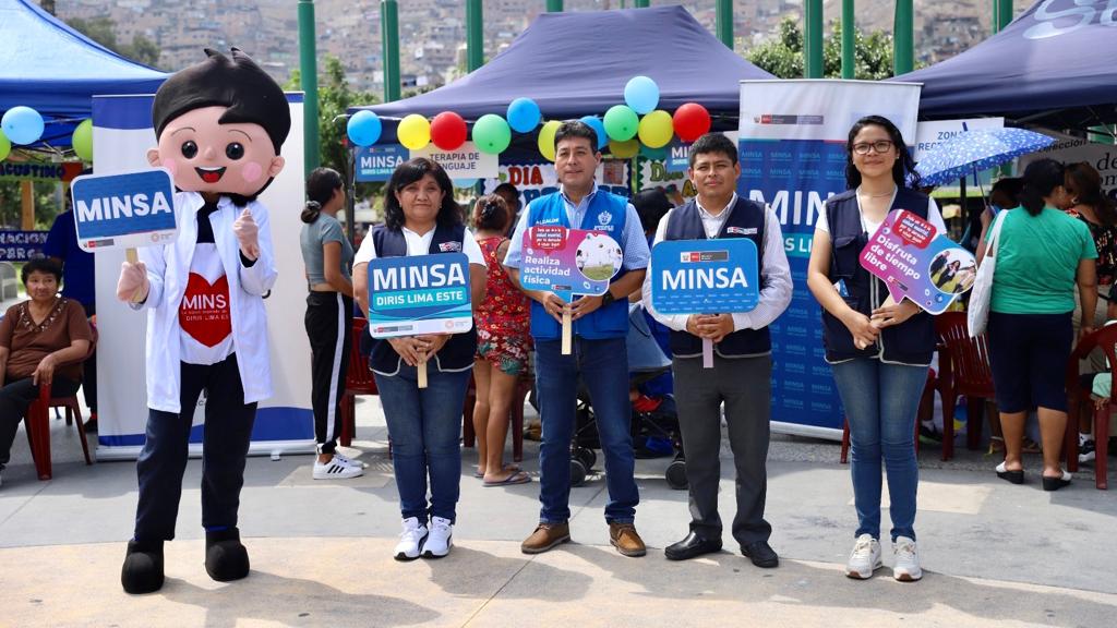 El Agustino: Diris Lima este realiza campaña de salud por el Día Internacional del Síndrome de Asperger