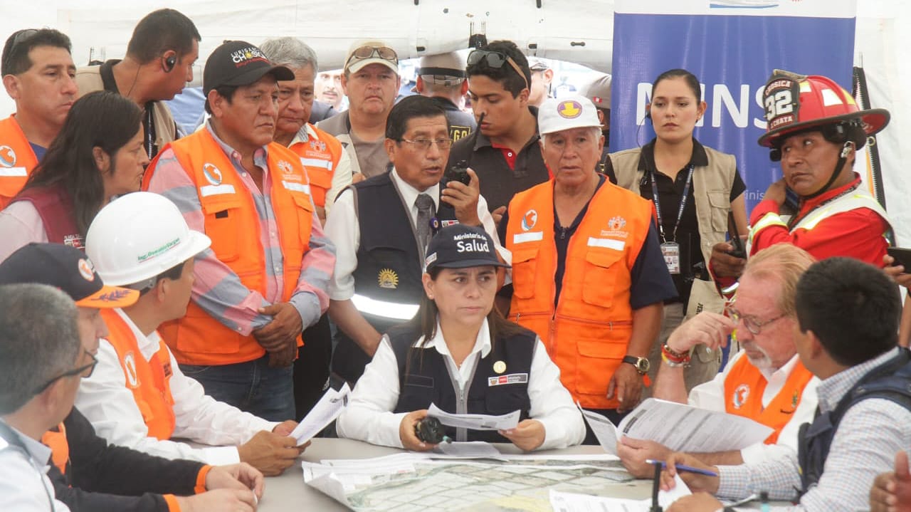 Minsa 2 fallecidos y 12 heridos dejó el simulacro de rescate por deslizamiento de huaicos en Lurigancho-Chosica