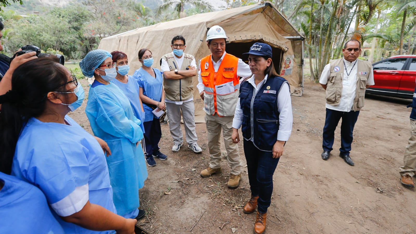 Minsa 2 fallecidos y 12 heridos dejó el simulacro de rescate por deslizamiento de huaicos en Lurigancho-Chosica