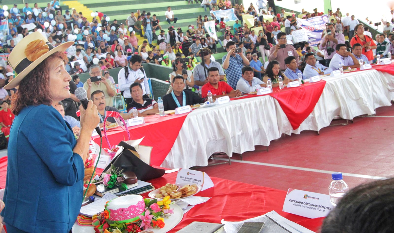 Logran concertar obras para atender necesidades y enrumbar hacia el desarrollo en Huaral
