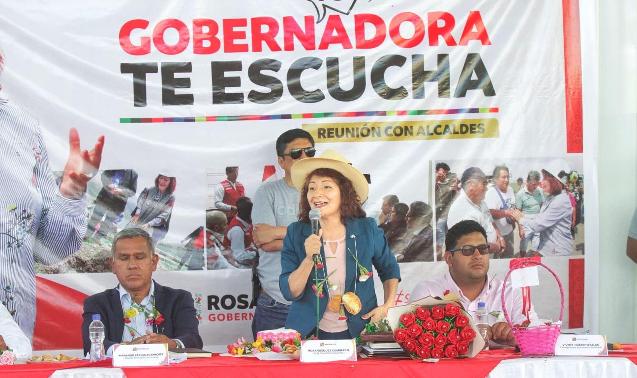 Logran concertar obras para atender necesidades y enrumbar hacia el desarrollo en Huaral