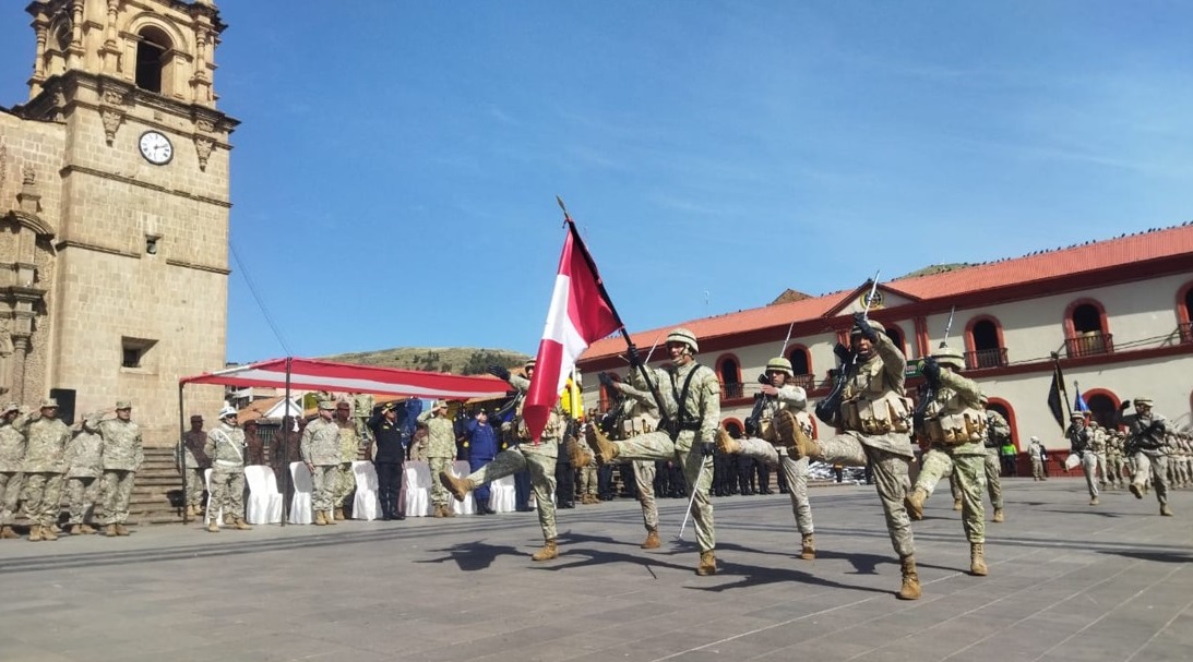 Primera ceremonia cívico patriótica del año es un mensaje de paz y unión para nuestra querida región altoplánica.