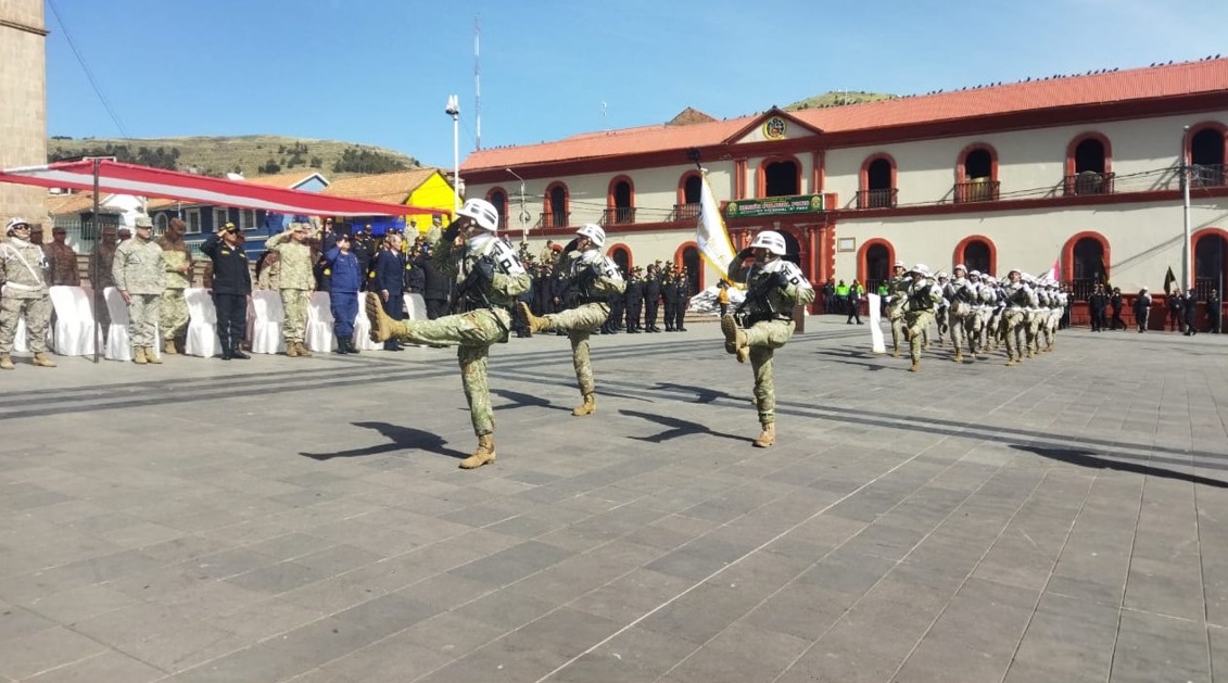 Primera ceremonia cívico patriótica del año es un mensaje de paz y unión para nuestra querida región altoplánica.
