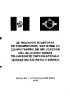 Vista preliminar de documento IV Reunión Bilateral Perú - Brasil