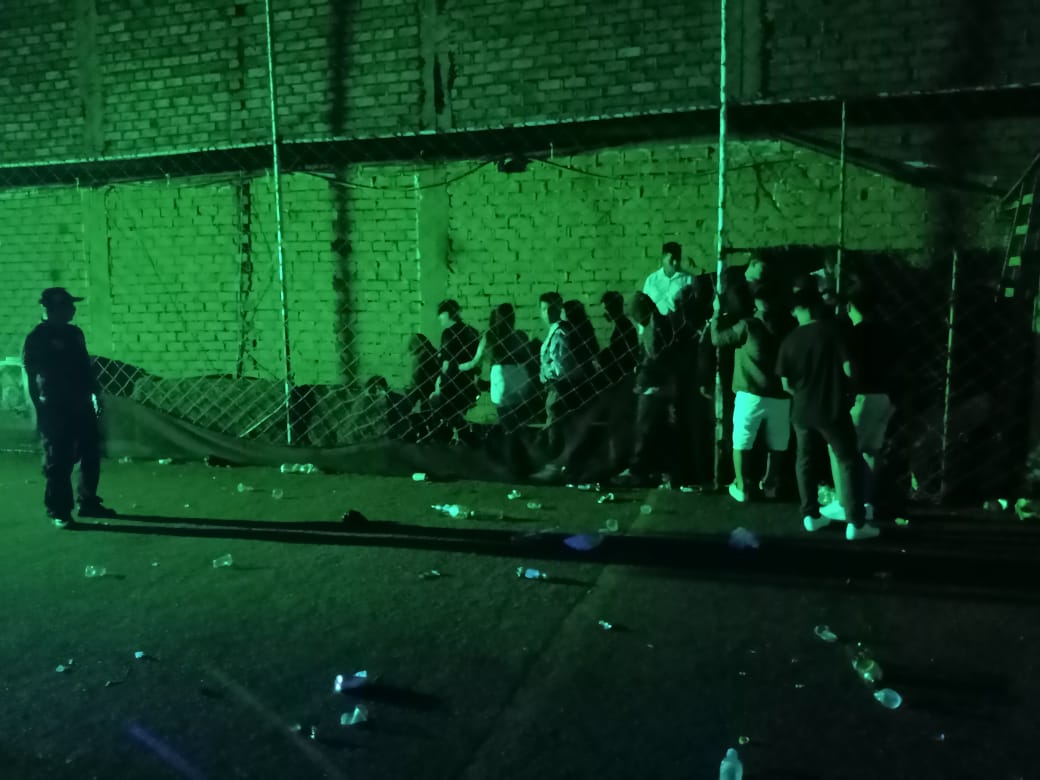El operativo tuvo lugar en la cuadra 2 de la Av. Habich.