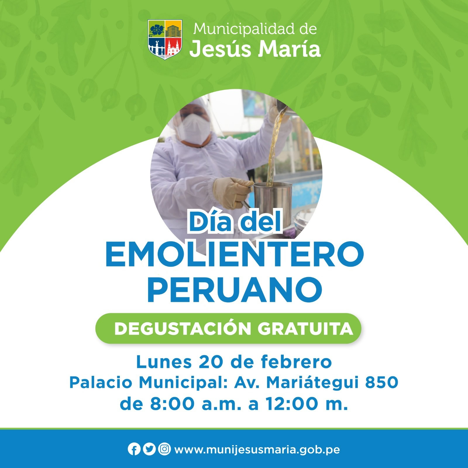 Degustación gratuita por el Día del Emolientero Peruano