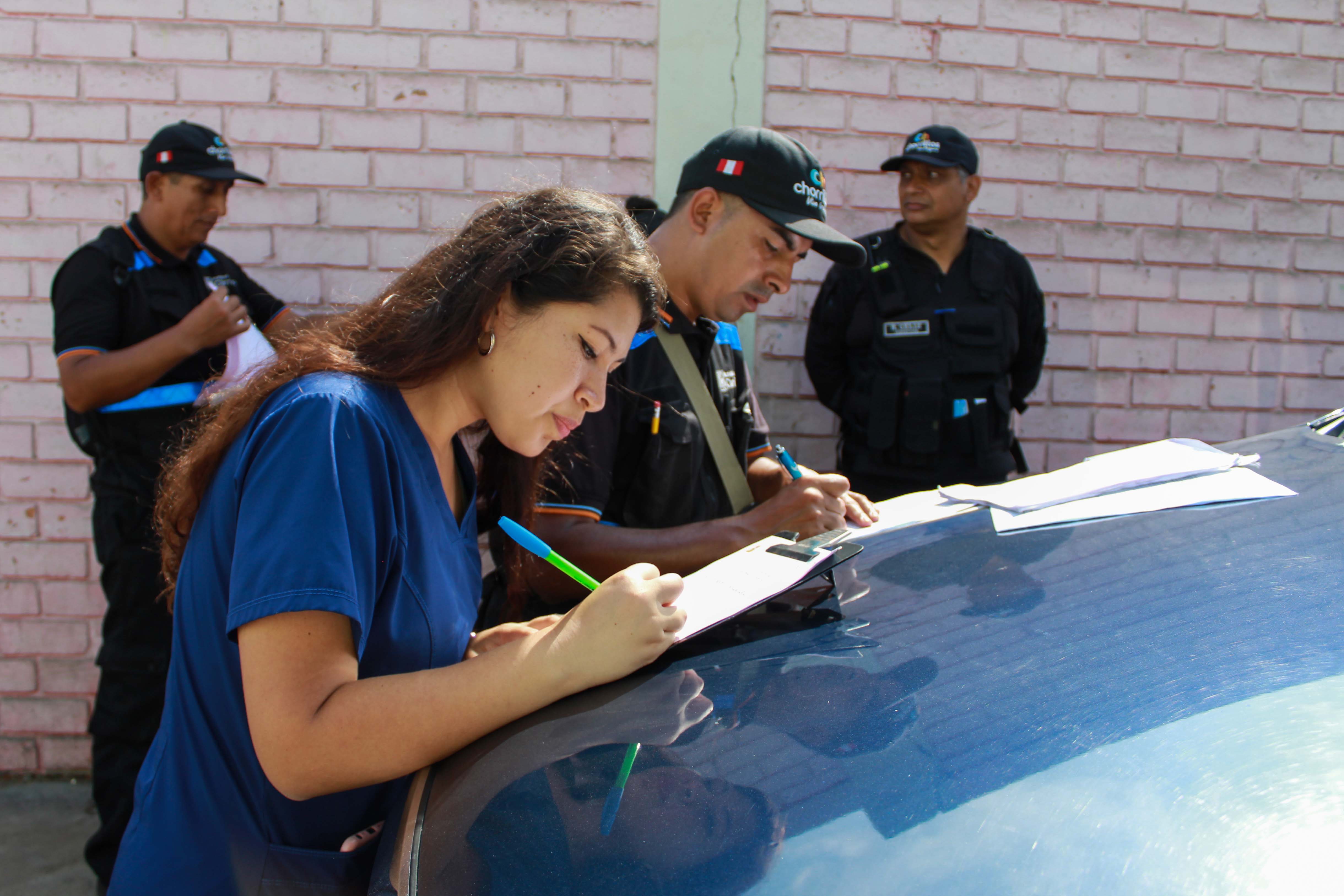 Veterinaria municipal pudo diagnosticar a los animalitos.
