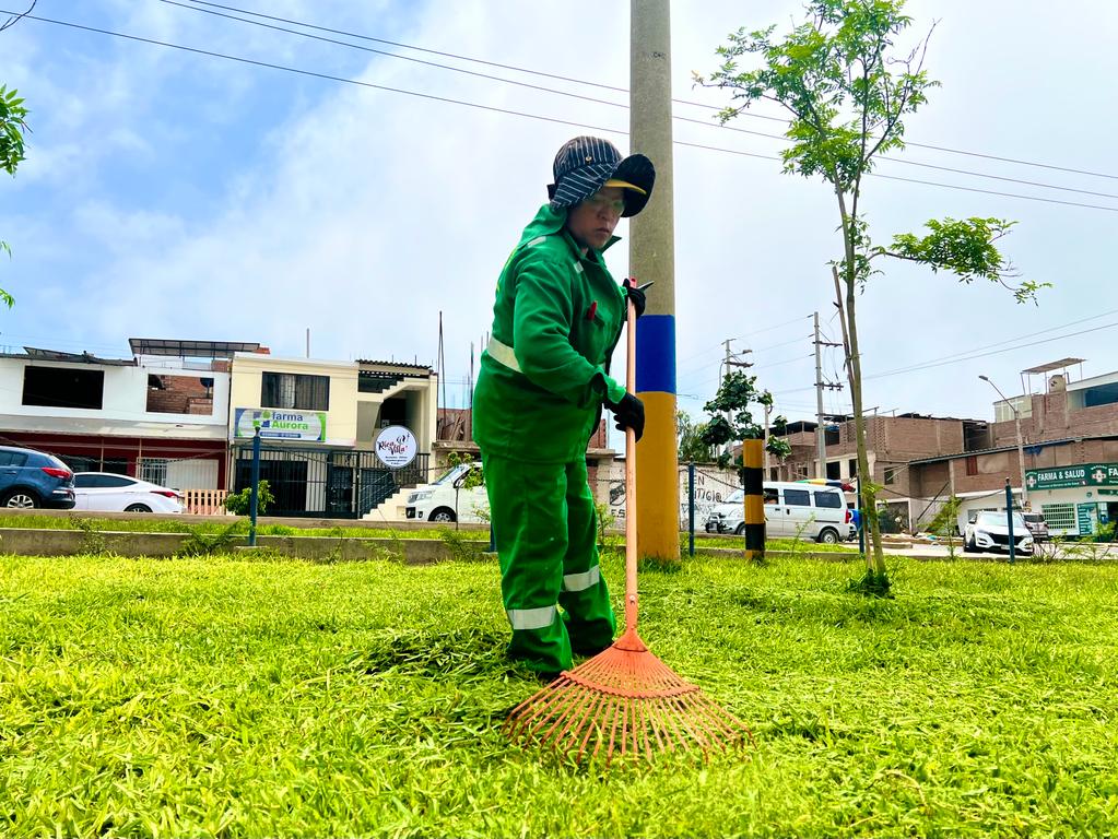 Recojo de residuos sólidos, Subgerencia de Parques y Jardines.
