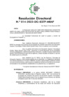 Vista preliminar de documento Resolución Directoral N.º 014-2023-DG-IESTP-MRAP