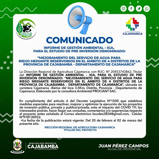 Comunicado