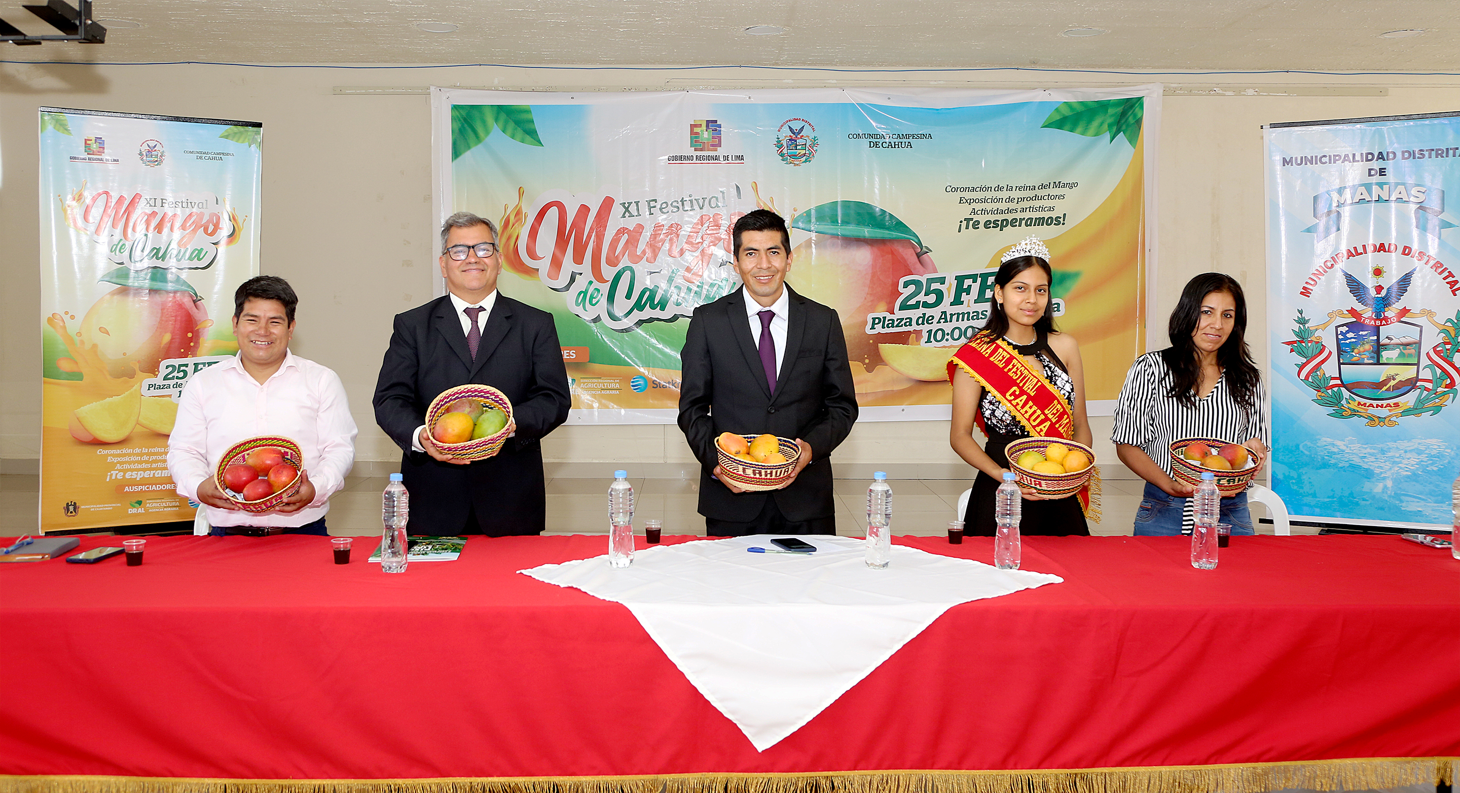 Lanzamiento del XI Festival del Mango de Cahua