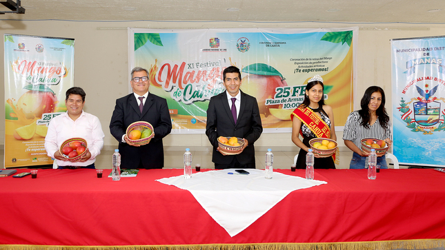 Lanzamiento del XI Festival del Mango de Cahua 