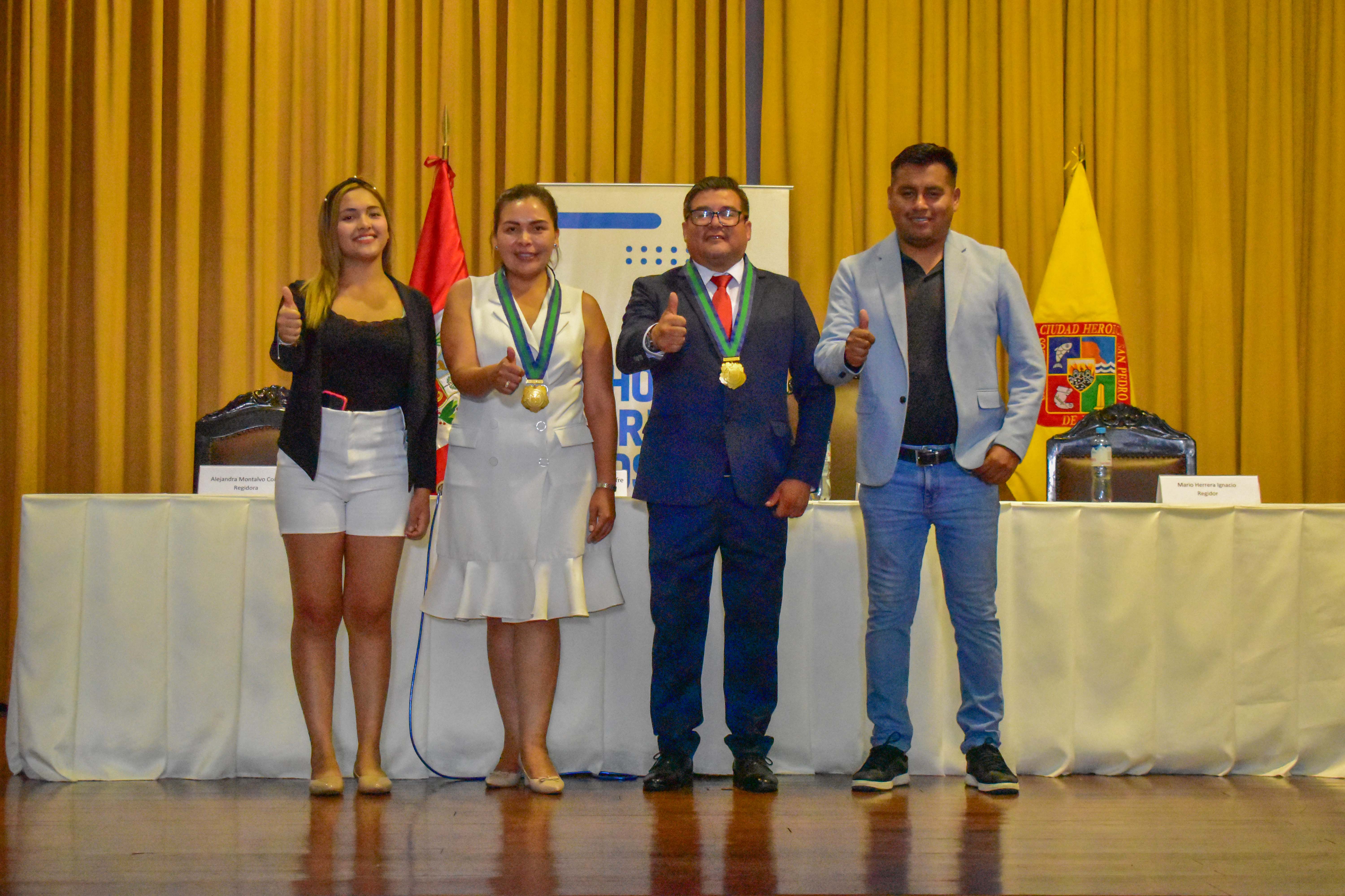 Regidores de la Municipalidad de Chorrillos comprometidos con la juventud