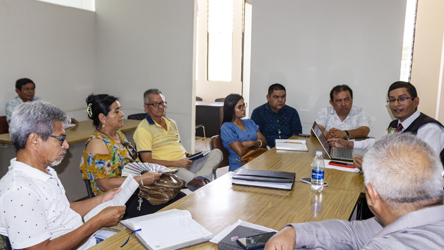 Regidores participaron de mesa de trabajo con DEPINCRI Sullana