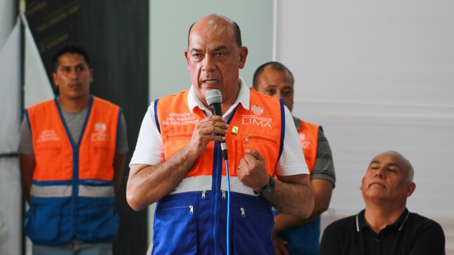 Gerente de Gestión de Riesgos de la Municipalidad de Lima; Mario Casaretto