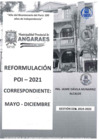 Vista preliminar de documento Reformulacion del POI - 2021 - Mayo - Diciembre.pdf