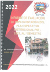 Vista preliminar de documento Informe de Evaluacion de Implementacion del Plan Operativo Institucional  -POI  - I Semestre.pdf