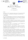 Vista preliminar de documento Resolución: RP 29-IGP/2023