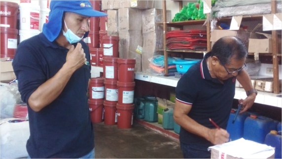 Comisión de Inventario inspecciona almacenes de todas las instalaciones