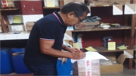 Comisión de Inventario inspecciona almacenes de todas las instalaciones