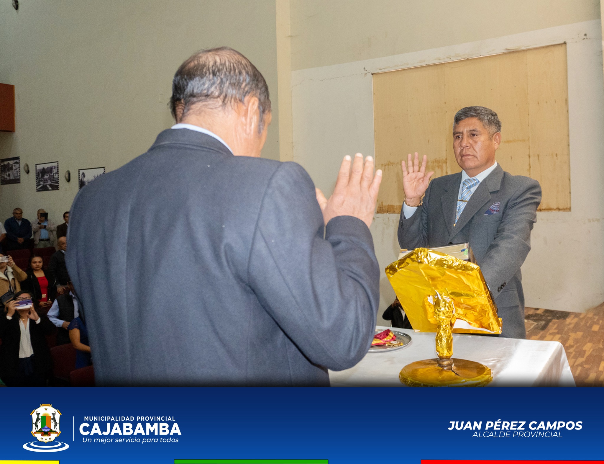 Juramento El Nuevo Subprefecto De Cajabamba