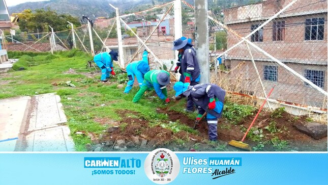 Jornada de cuidar las áreas verdes