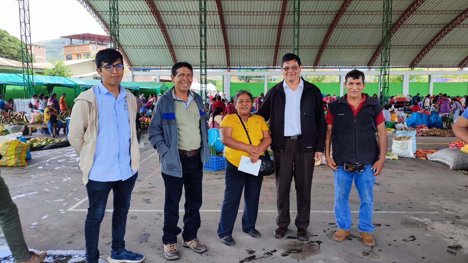 Gerencia de Recursos Naturales sostiene reuniones de coordinación con directivos de los mercados de la ciudad de Quillabamba