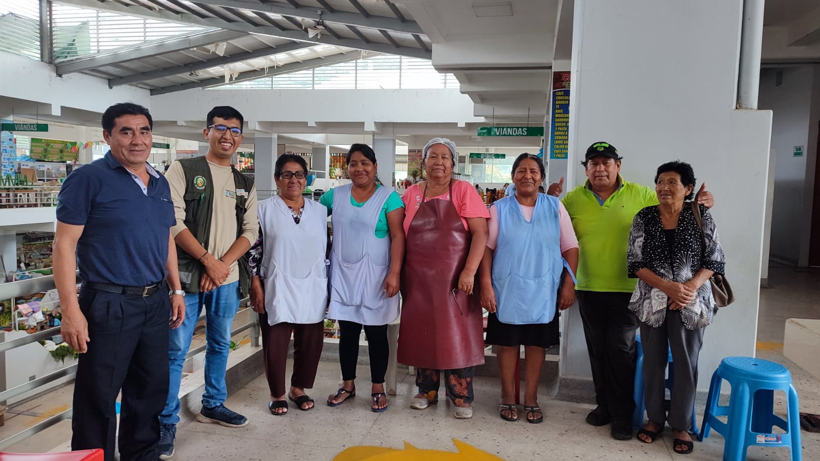 Gerencia de Recursos Naturales sostiene reuniones de coordinación con directivos de los mercados de la ciudad de Quillabamba