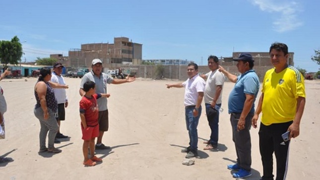 Imagen del terreno donde se construirá comisaría