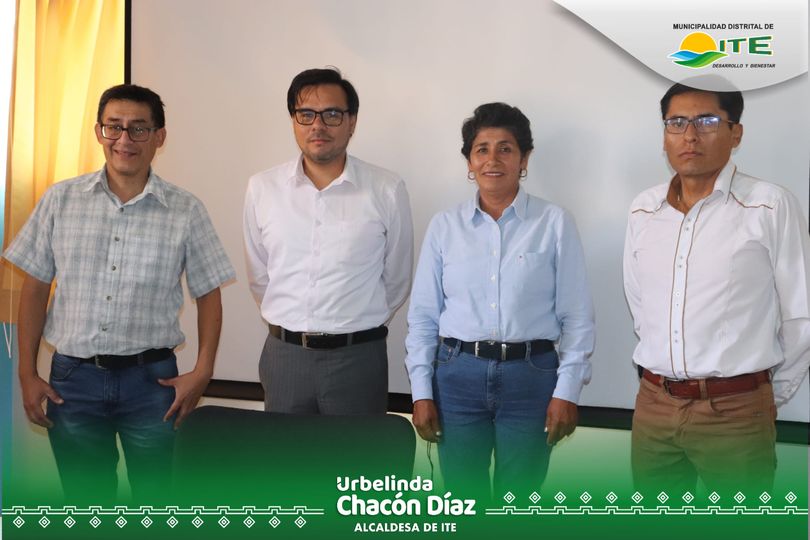 Hoy la alcaldesa. sostuvo una reunión con el director de la Dirección Desconcentrada de Cultura de Tacna, a fin de buscar acciones para el funcionamiento del “Museo del Desierto y el Mar”.